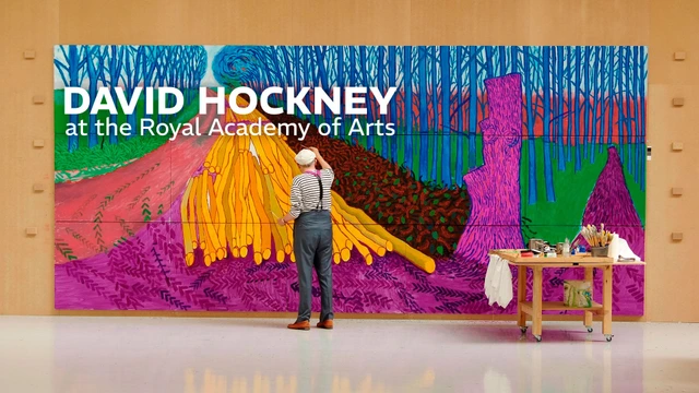 David Hockney at the Royal Academy of Arts