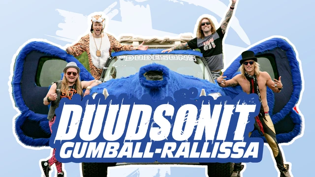 Duudsonit Gumball 3000 rallissa
