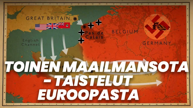 Toinen maailmansota - taistelut Euroopasta