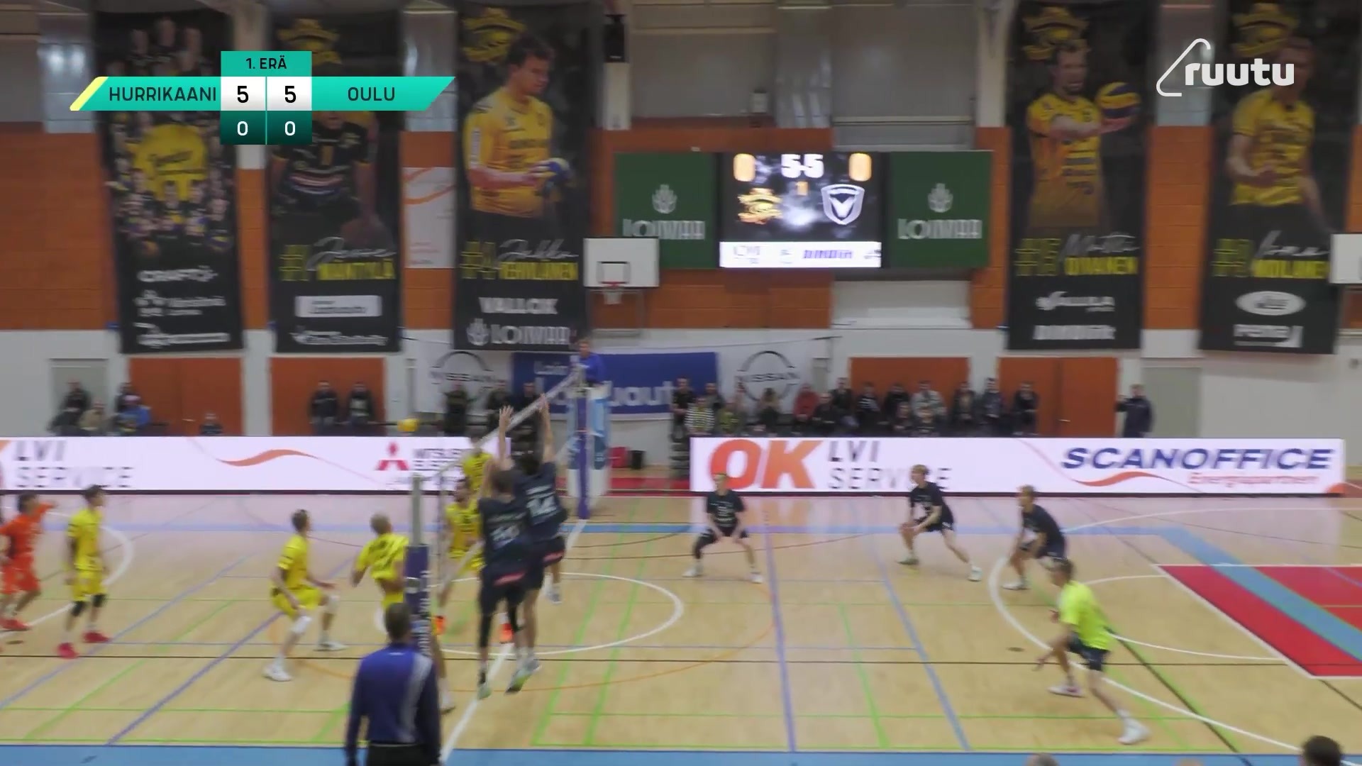Huippuhetket: Hurrikaani Loimaa - AC Oulu Volley 26.10.2025