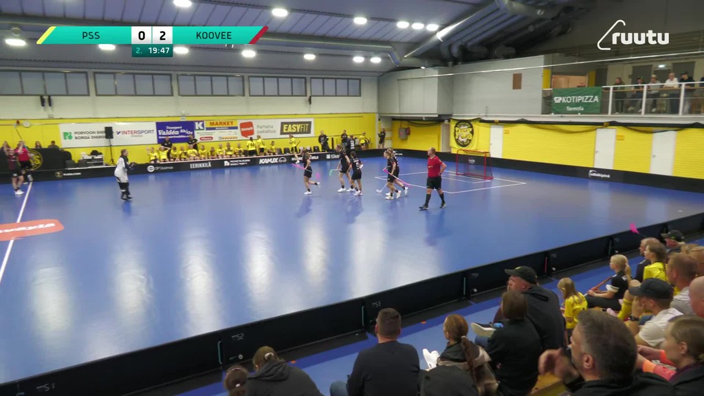 Koovee naulaa tauluun 0-3!