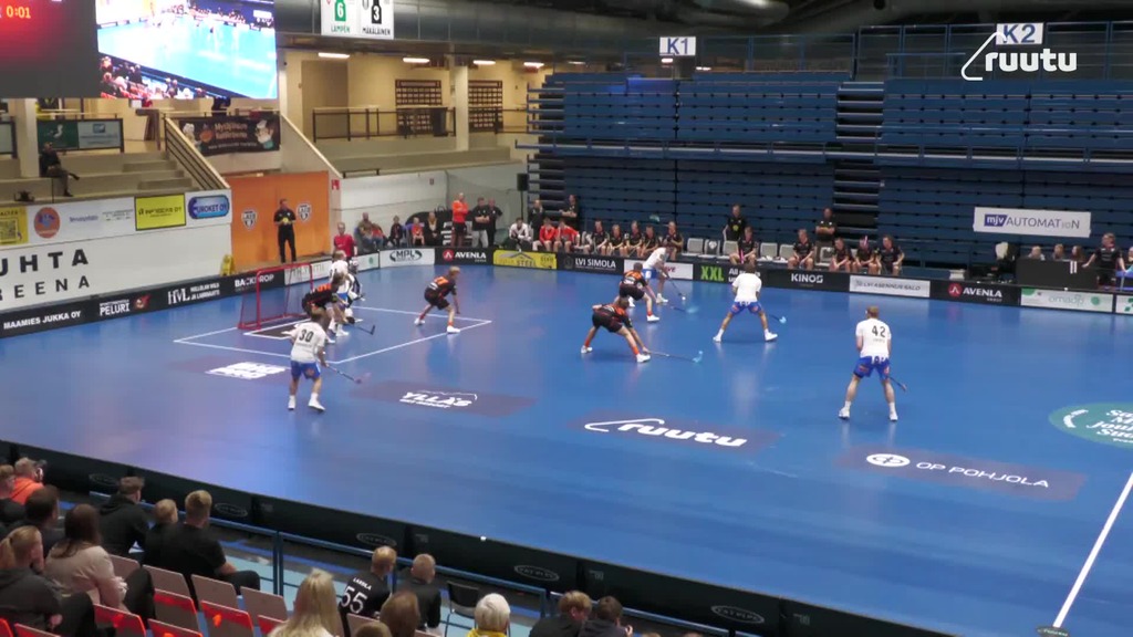 SPV onnistuu heti ylivoiman päätyttyä takatolpalle unohdetun Laitilan luutiessa pallon sisään!