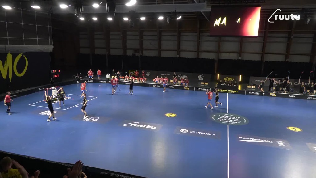 Pallo kiertää kevyesti! Heimo herkuttelee kotihallissaan
