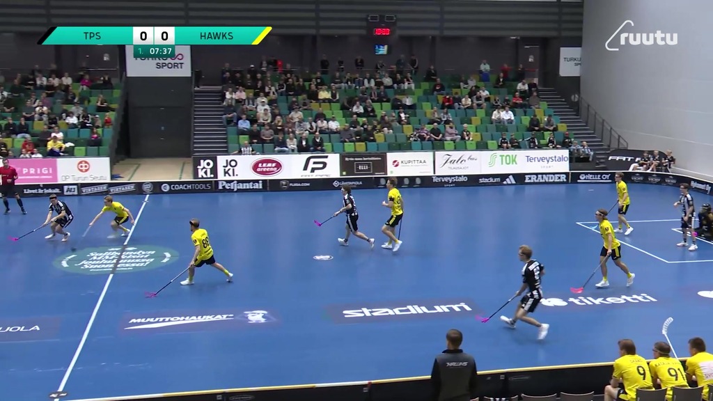 Maalikooste: TPS - Hawks 22.9.2026