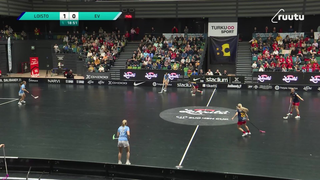 Aivan yläkulmaan! Sandström viimeistelee tyylillä tasoituksen