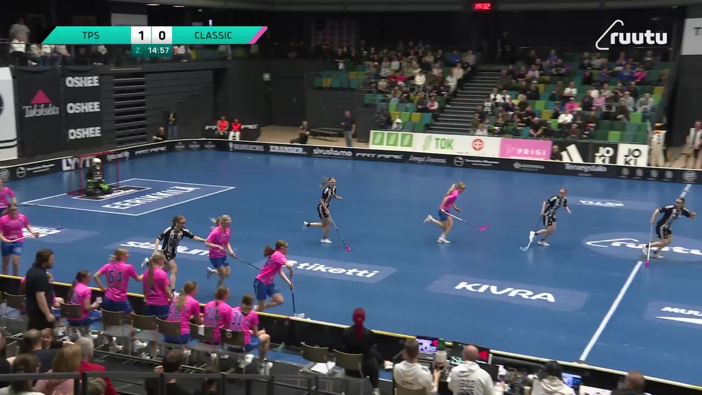 Iso torjunta! Julia Saarinen pitää Classicin mukana pelissä