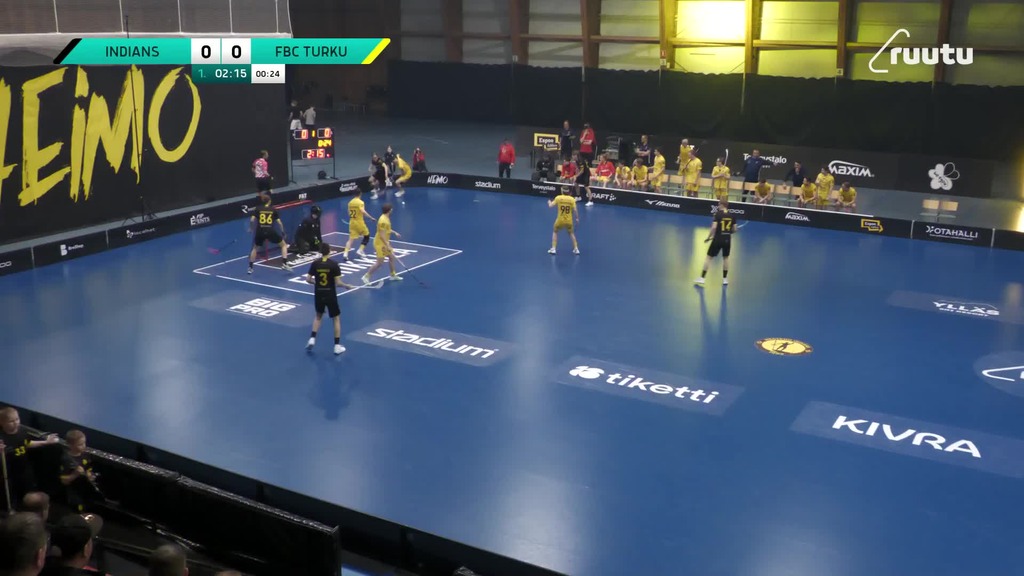 Kaksi maalia peräjälkeen! Indians aloittaa ottelun vakuuttavalla tavalla