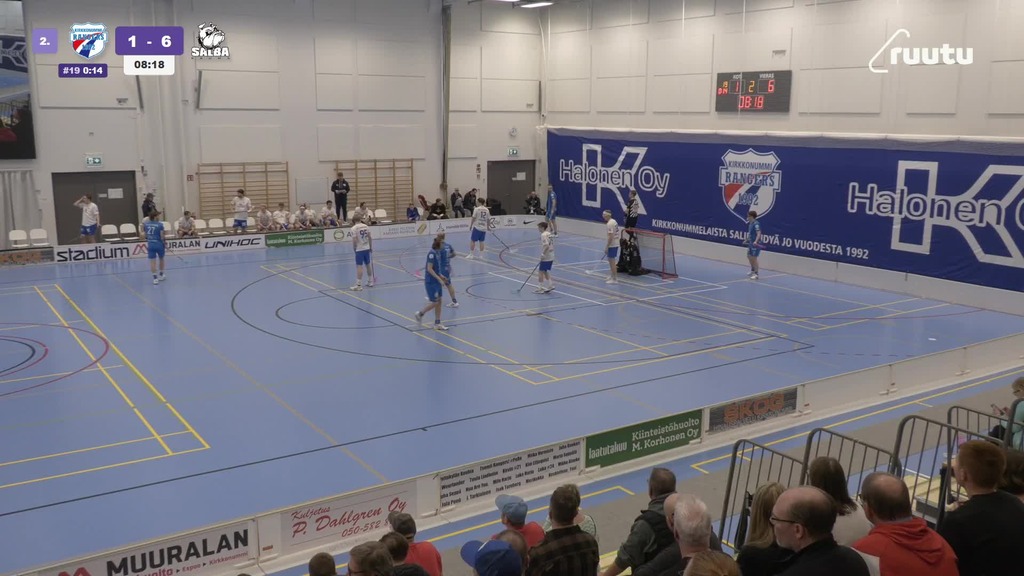 "Voidaan puhua jo vesivahingosta" - SalBa kylvettää Rangersia oikein huolella!