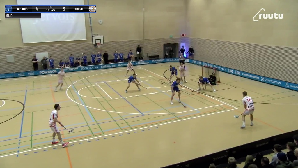 Hurja sivallus! Kokljuschkin laittaa pallon aivan yläpeltiin