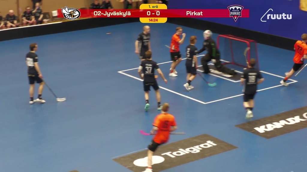 Maalikooste: O2-Jyväskylä - Pirkat 4.3.2026 (1. puolivälierä) 