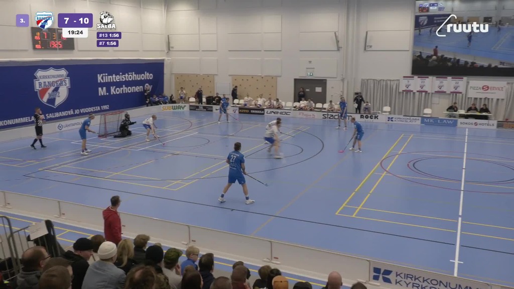 Vielä kerran kiellon päälle! Inssidivarin välieriin matkaava SalBa oli liian kova pala Rangersille