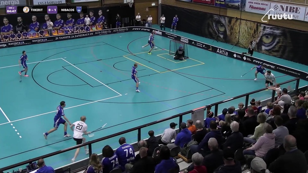 Maalikooste: Tiikerit - Nibacos 7.3.2026 (3. puolivälierä)