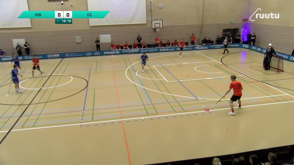 Maalikooste: Nibacos - O2-Jyväskylä 15.3.2026 (2. välierä)