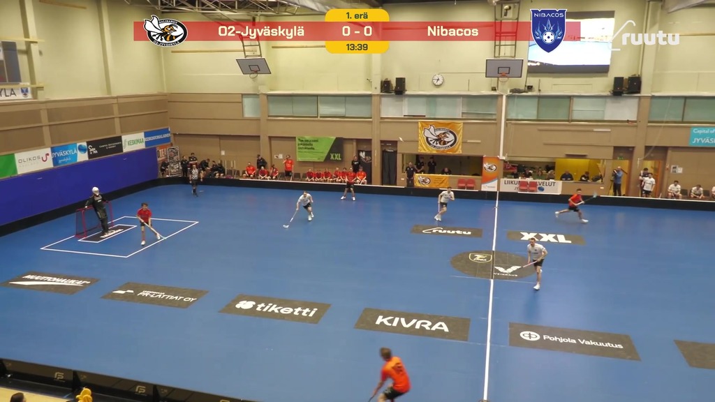 Maalikooste: O2-Jyväskylä - Nibacos 18.3.2026 (3. välierä) 