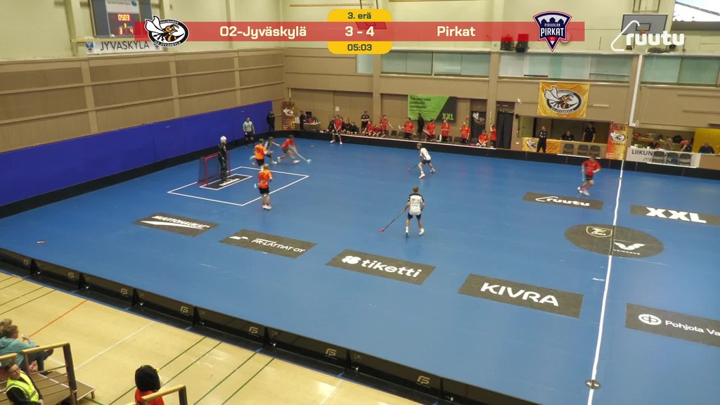 Knuutit tehtailevat tasoitusmaalin Pirkkojen verkkoon!