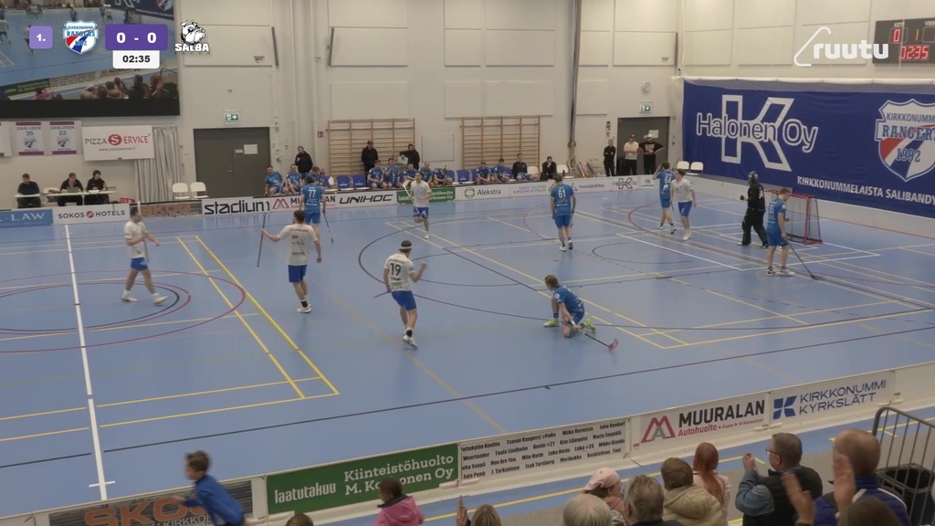 Maalikooste: Rangers - SalBa 7.3.2026 (2. puolivälierä)