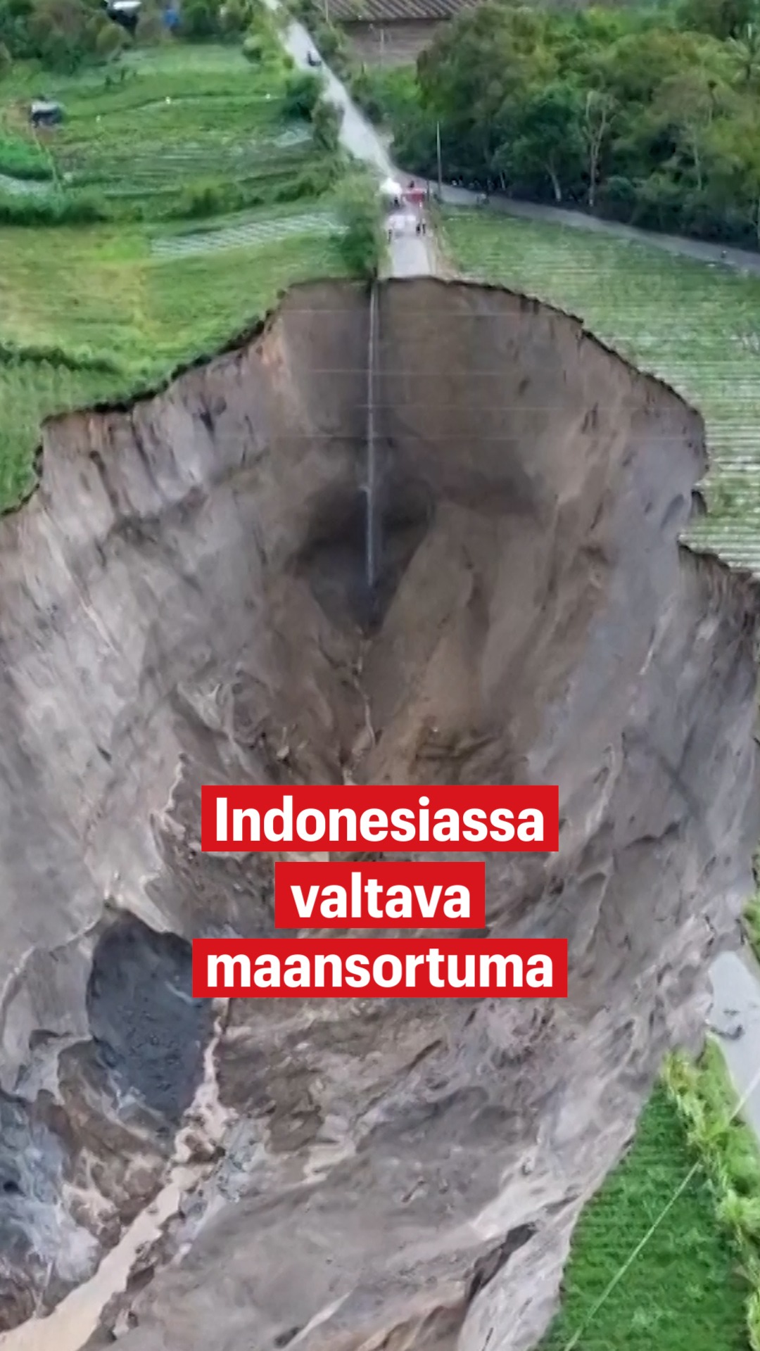 Indonesiassa Ilmestynyt Valtava Vajoama Ilta Sanomat indonesiassa-ilmestynyt-valtava-vajoama-ilta-sanomat